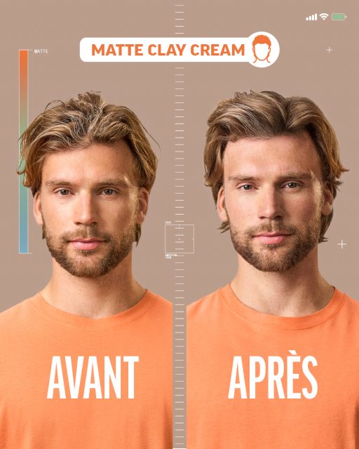 Avant ➡️ Après
Dites adieu aux cheveux gras pour une texture fraîche et nette.
La Matte Clay Cream métamorphose votre coiffure avec un contrôle léger, une action purifiante et un fini mat impeccable.
Disponible dès maintenant dans votre salon Charly lorenn’s
___
#AmericanCrewFrance